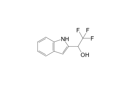 3-(1-Hydroxy-2-trifluoroethyl)indole
