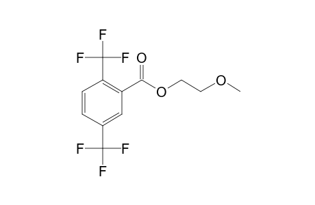 2,5-di(Trifluoromethyl)benzoic acid, 2-methoxyethyl ester