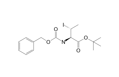 (2R,3R)-2-(benzyloxycarbonylamino)-3-iodo-butyric acid tert-butyl ester