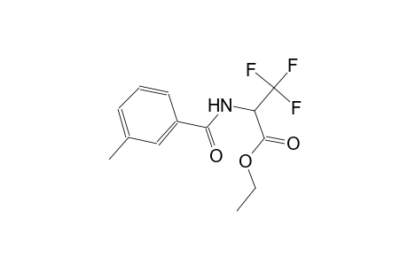 ethyl 3,3,3-trifluoro-2-[(3-methylbenzoyl)amino]propanoate