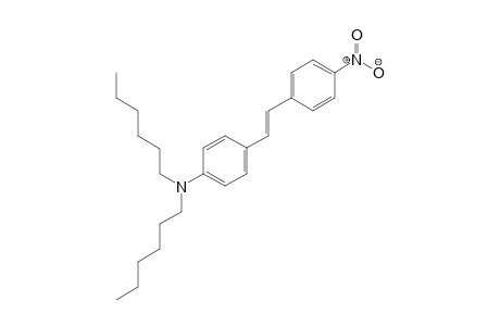 (E)-4-(N,N-Dihexylamino)-4'-nitrostilbene