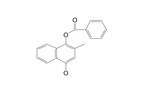 1,4-Naphthalenediol, 2-methyl-, 1-benzoate