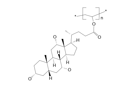 Poly(vinyl cholate), poly(vinyl-3î±, 7î±, 12î±-trihydroxy-5-î²-cholan-24-oate)