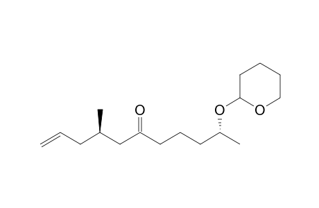 (4R,10R)-4-Methyl-10-(tetrahydro-pyran-2-yloxy)-undec-1-en-6-one