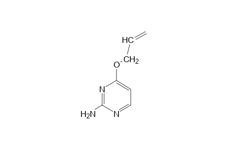 PYRIMIDINE, 4-/ALLYLOXY/-2-AMINO-,