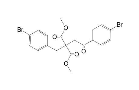 Dimethyl 2-(4-bromobenzyl)-2-[2-(4-bromophenyl)-2-oxoethyl]malonate