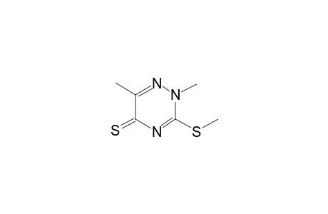 2,6-Dimethyl-3-methylthio-5-thioxo-2,5-dihydro-1,2,4-triazine