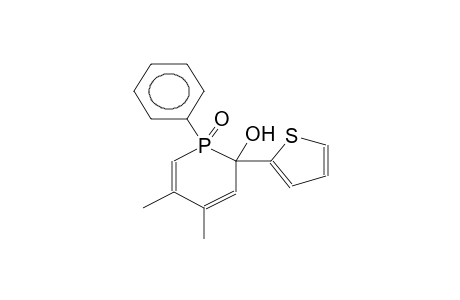 1-PHENYL-2-HYDROXY-2-(2-THIENYL)-4,5-DIMETHYL-1,2-DIHYDROPHOSPHORINEOXIDE
