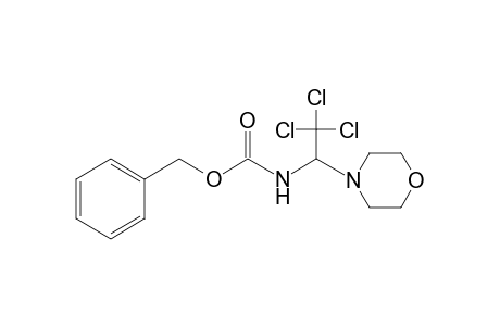 benzyl 2,2,2-trichloro-1-(4-morpholinyl)ethylcarbamate