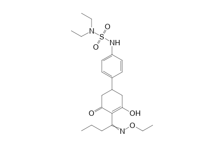 Sulfamide, N'-[4-[4-[1-(ethoxyimino)butyl]-3-hydroxy-5-oxo-3-cyclohexen-1-yl]phenyl]-N,N-diethyl-