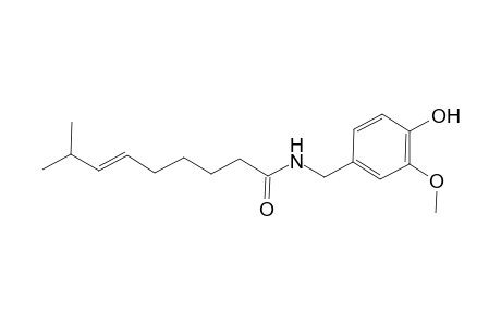 trans-8-methyl-N-vanillyl-6-nonenamide