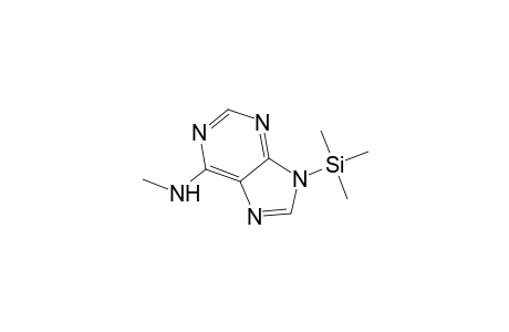 9H-Purin-6-amine, N-methyl-9-(trimethylsilyl)-