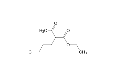 VALERIC ACID, 2-ACETYL-5-CHLORO-, ETHYL ESTER