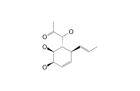 ARTHROPSATRIOL-A;(1R*,4S*,5S*,6S*)-5-(1-HYDROXY-2-OXOPROPYL)-4-[(E)-PROP-1-ENYL]-2-CYCLOHEXENE-1,6-DIOL