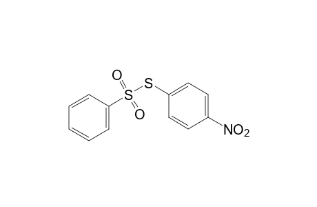 thiobenzenesulfonic acid, S-p-nitrophenyl ester