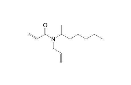 Acrylamide, N-allyl-N-(hept-2-yl)-