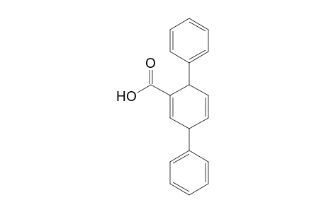 3,6-Diphenyl-1-cyclohexa-1,4-dienecarboxylic acid