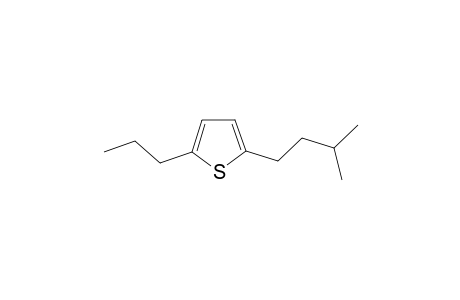 Thiophene, 2-(3-methylbutyl)-5-propyl-
