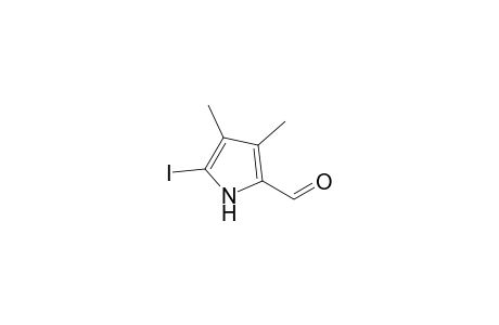 5-iodanyl-3,4-dimethyl-1H-pyrrole-2-carbaldehyde