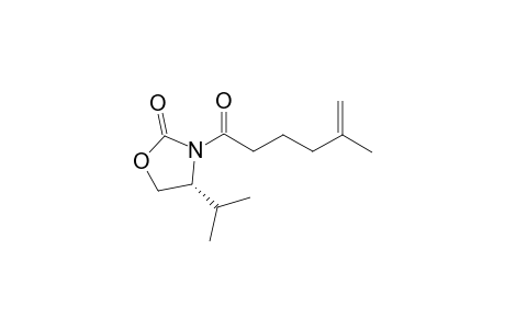 (4R)-ISOPROPYL-3-(5-METHYL-HEX-5-ENOYL)-1,3-OXAZOLIDIN-2-ONE