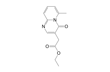 4H-Pyrido[1,2-a]pyrimidine-3-acetic acid, 6-methyl-4-oxo-, ethyl ester