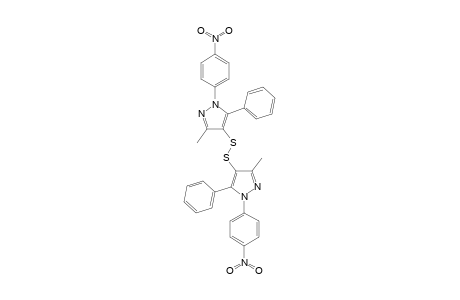 4,4'-dithiobis[3-methyl-1-(p-nitrophenyl)-5-phenylpyrazole]