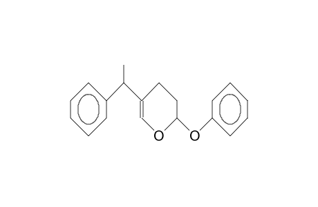 2H-Pyran, 3,4-dihydro-2-phenoxy-5-(1-phenylethyl)-