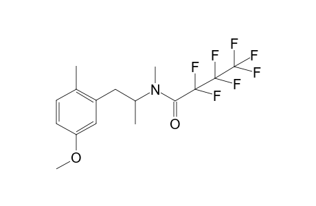 2,2,3,3,4,4,4-Heptafluoro-N-[1-(5-methoxy-2-methylphenyl)propan-2-yl]-N-methylbutanamide