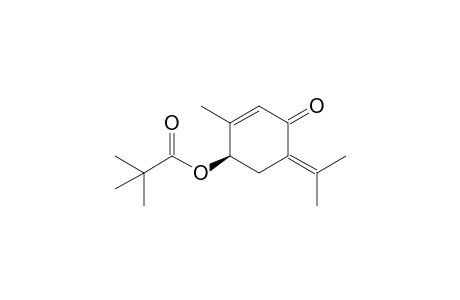 (R)-3-Methyl-4-pivaloyloxy-6-(1-methylethylidene)-2-cyclohexen-1-one