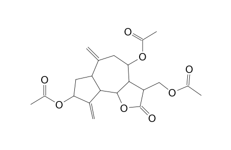 Azuleno[4,5-b]furan-2(3H)-one, 4,8-bis(acetyloxy)-3-[(acetyloxy)methyl]decahydro-6,9-bis(methylene)-