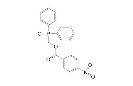 (diphenylphosphinyl)methanol, p-nitrobenzoate