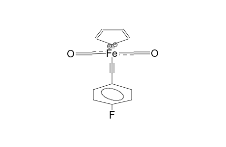 DICARBONYL(4-FLUOROPHENYLETHYNYL)CYCLOPENTADIENYLIRON