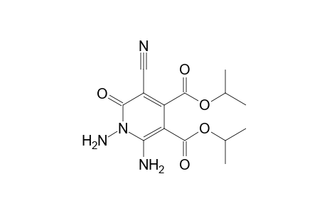 1,2-Diamino-5-cyano-6-keto-pyridine-3,4-dicarboxylic acid diisopropyl ester