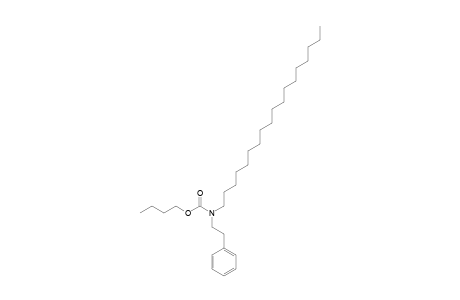 Carbonic acid, monoamide, N-(2-phenylethyl)-N-octadecyl-, butyl ester