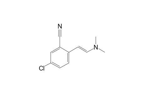 Benzonitrile, 5-chloro-2-[2-(dimethylamino)ethenyl]-, (E)-