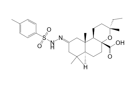 8a,13-epoxy-2-(p-toluenesulfonylhydrazono)labdan-20-oic acid