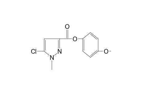 5-chloro-1-methylpyrazole-3-carboxylic acid, p-methoxyphenyl ester