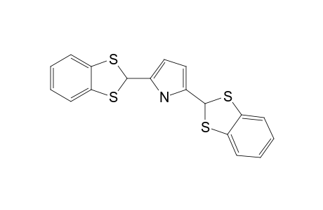 2,5-BIS-(1,3-BENZODITHIOL-2-YL)-PYRROLE