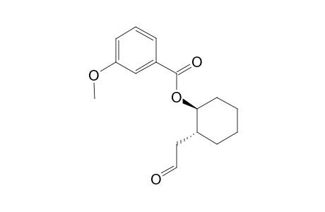 (1S,2R)-2-(2-oxoethyl)cyclohexyl 3-methoxybenzoate