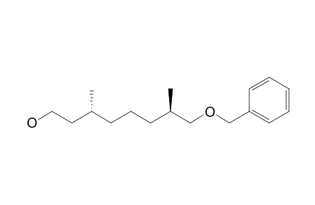 (+)-(3R,7R)-8-benzyloxy-3,7-dimethyloctan-1-ol