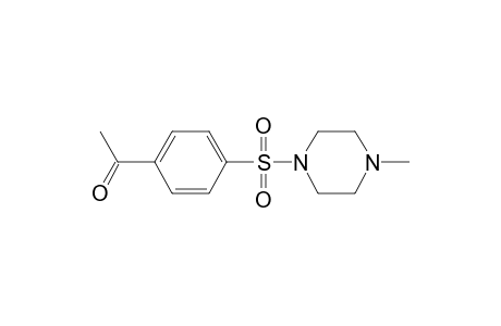 1-(4-[(4-Methyl-1-piperazinyl)sulfonyl]phenyl)ethanone