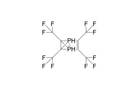 1,3,4,6-Tetrakis(trifluoromethyl)-2,5-diphospha-tricyclo(3.1.0.0/2,6/)hexene-3