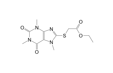 ethyl [(1,3,7-trimethyl-2,6-dioxo-2,3,6,7-tetrahydro-1H-purin-8-yl)sulfanyl]acetate