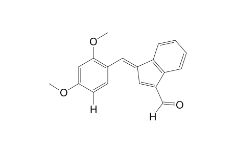 (E)-1-(2,4-dimethoxybenzylidene)-1H-indene-3-carbaldehyde