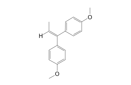 1,1-bis(p-Methoxyphenyl)propene