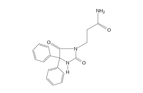 2,5-dioxo-4,4-diphenyl-1-imidazolinepropionamide