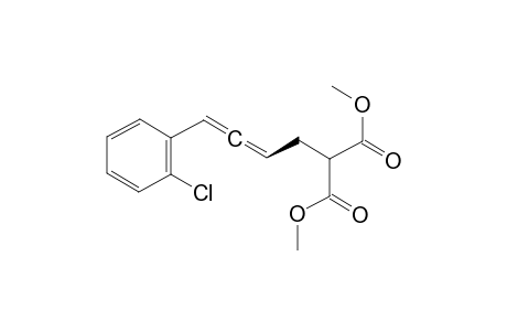 2-(4-(2-chlorophenyl)buta-2,3-dienyl)malonate