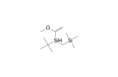 tert-Butyl(1-methoxyvinyl)[(trimethylsilyl)methyl]silane