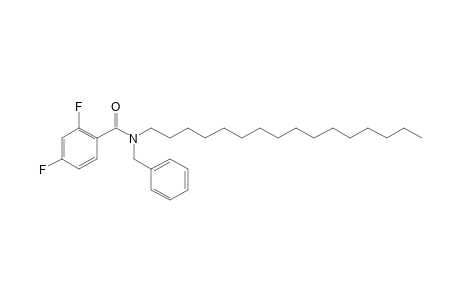 Benzamide, 2,4-difluoro-N-benzyl-N-hexadecyl-