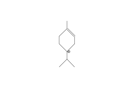 1-Isopropyl-4-methyl-cyclohex-4-enyl cation